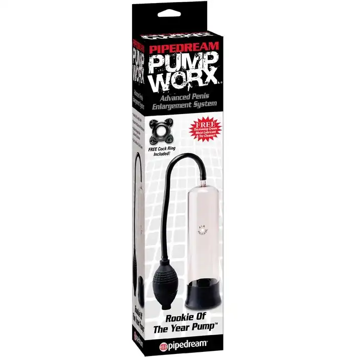 Черная мужская помпа Rookie of the Year Pump - Pump Worx. Фотография 2.