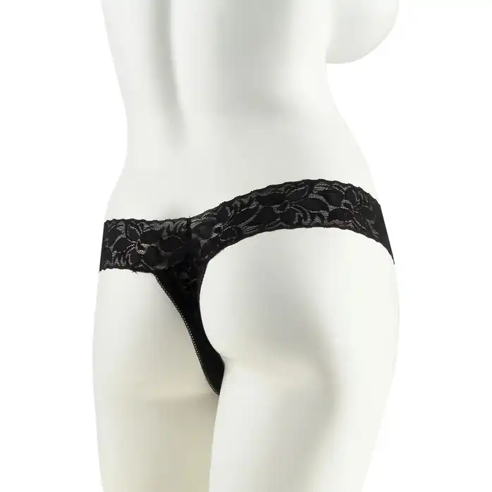 Трусики с силиконовым вибратором Limited Edition Black размера Plus Size - Fetish Fantasy Limited Edition. Фотография 8.