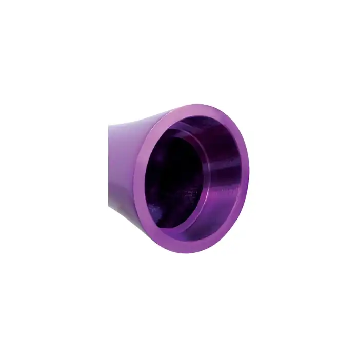 Алюминиевый вибратор PURPLE MEDIUM - 16 см - Pure Aluminium. Фотография 5.