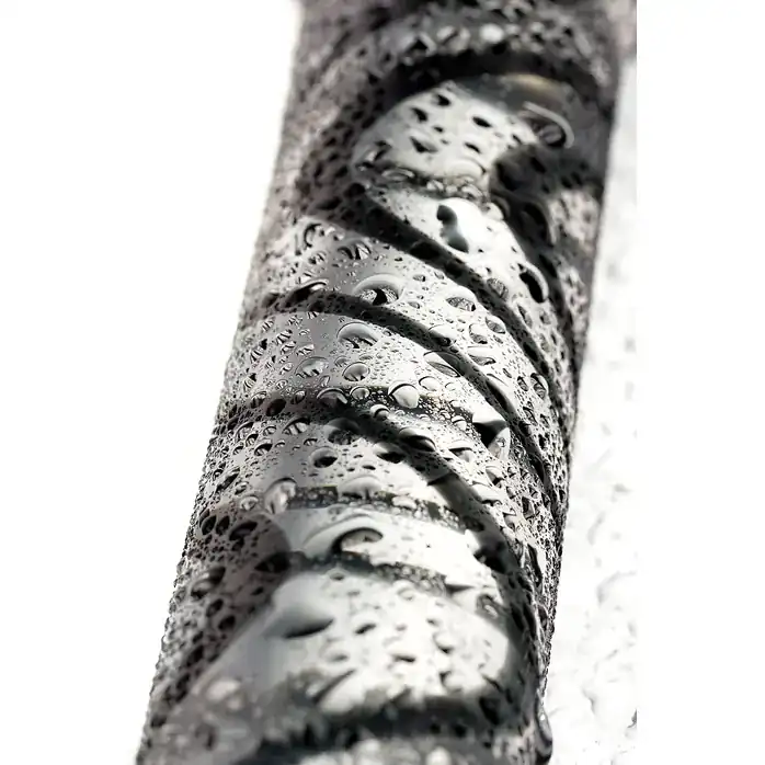 Стеклянный фаллоимитатор из прозрачного стекла со спиралями - 20,5 см - Sexus Glass. Фотография 5.