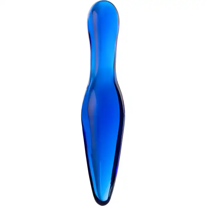 Стеклянная анальная втулка - 17,5 см - Sexus Glass