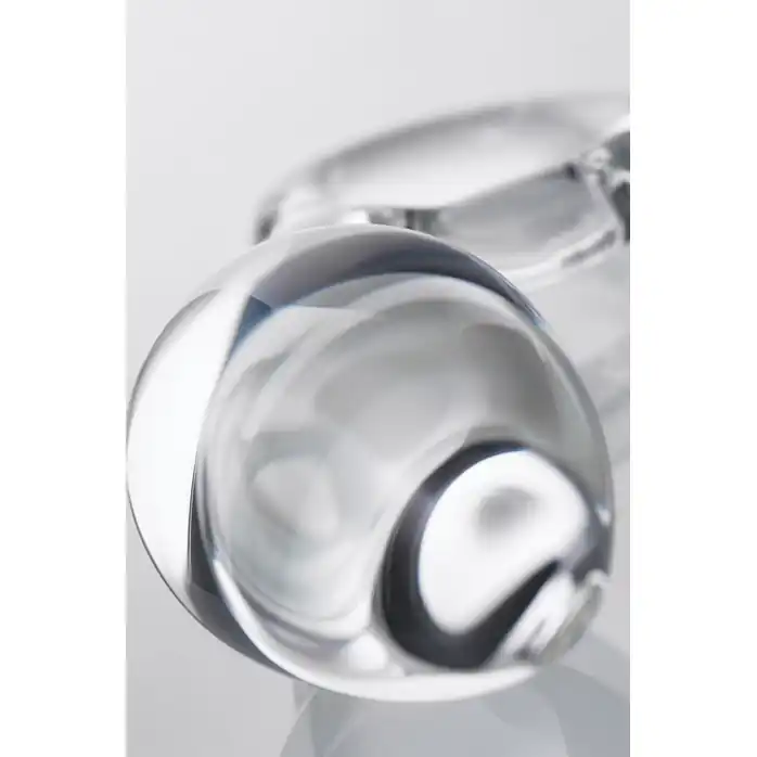 Прозрачная анальная втулка из стекла - 14,5 см - Sexus Glass. Фотография 4.