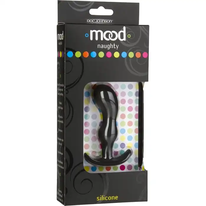 Анальная пробка для ношения Mood Naughty 2 3 Silicone - 7,6 см - Mood. Фотография 2.