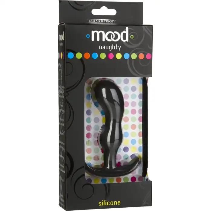Анальная пробка для ношения Mood Naughty 2 3.5 Silicone - 8,9 см - Mood. Фотография 2.