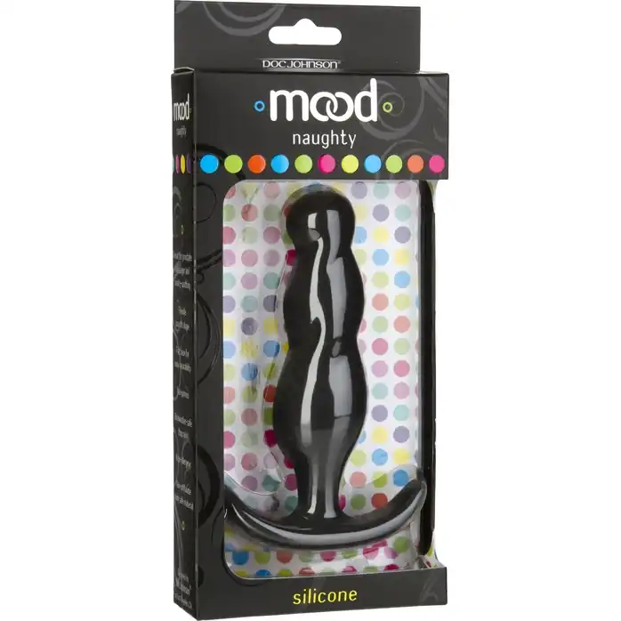Анальная пробка MOOD NAUGHTY-3 для ношения - 11,4 см - Mood. Фотография 2.