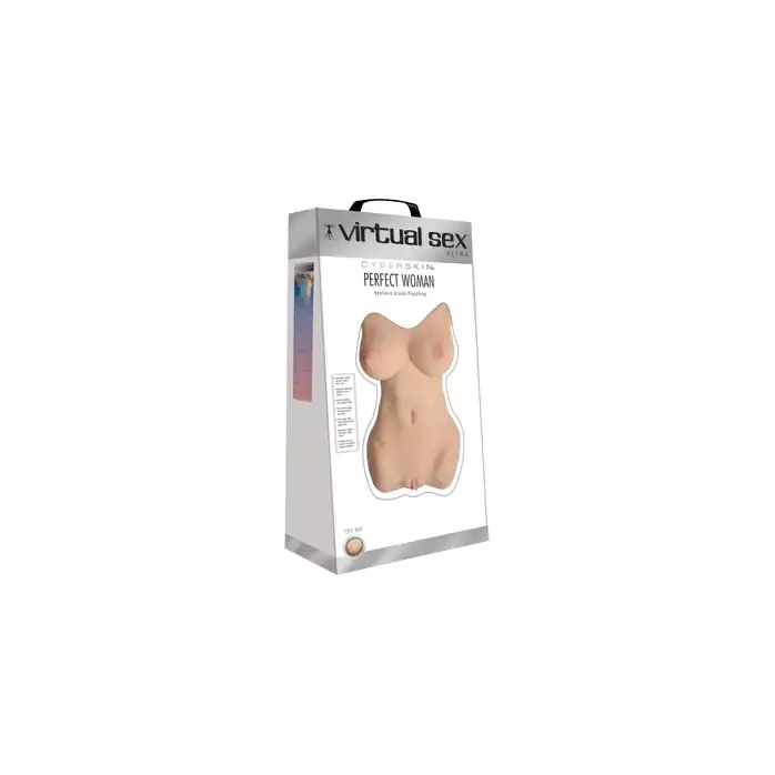 Реалистичный торс азиатки CyberSkin Virtual Sex Ultra Perfect Woman Realistic Erotic Plaything Asian - CyberSkin