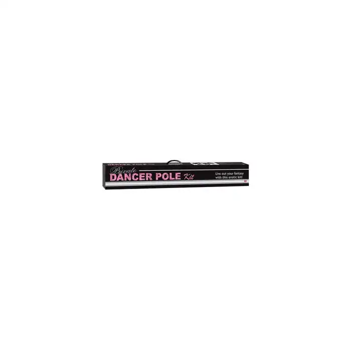 Танцевальный шест серебристого цвета Private Dancer Pole Kit - TLC