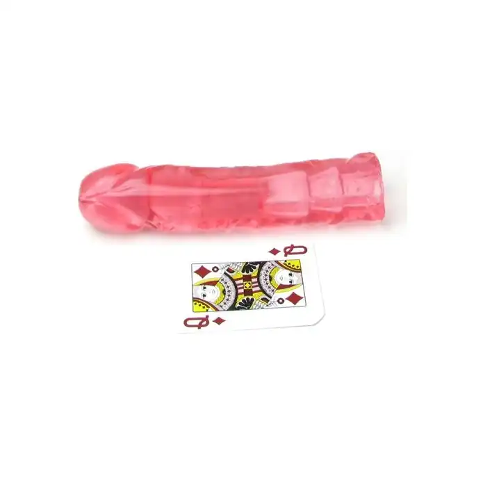Страпон с кожаными трусиками Janines Harnes - 19 см - Vivid Toys. Фотография 5.