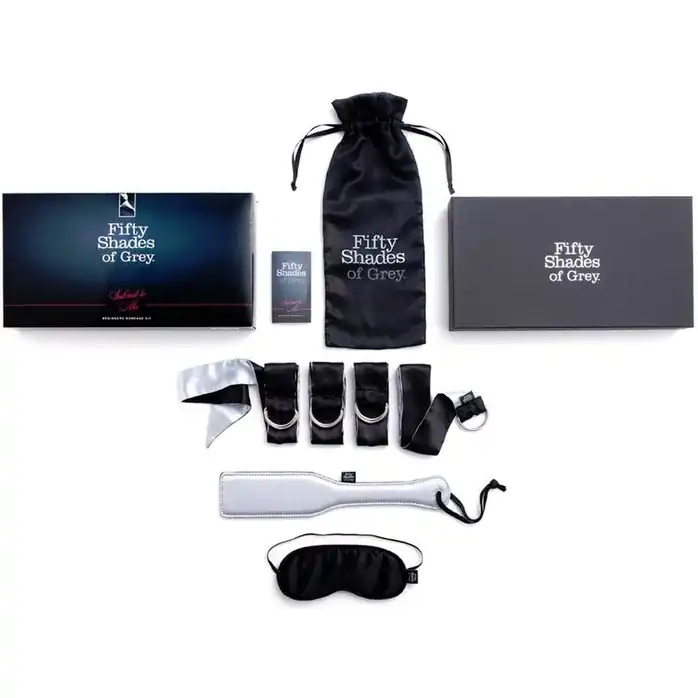 Набор фетиш-аксессуаров First Time Bondage Kit - Fifty Shades of Grey. Фотография 2.