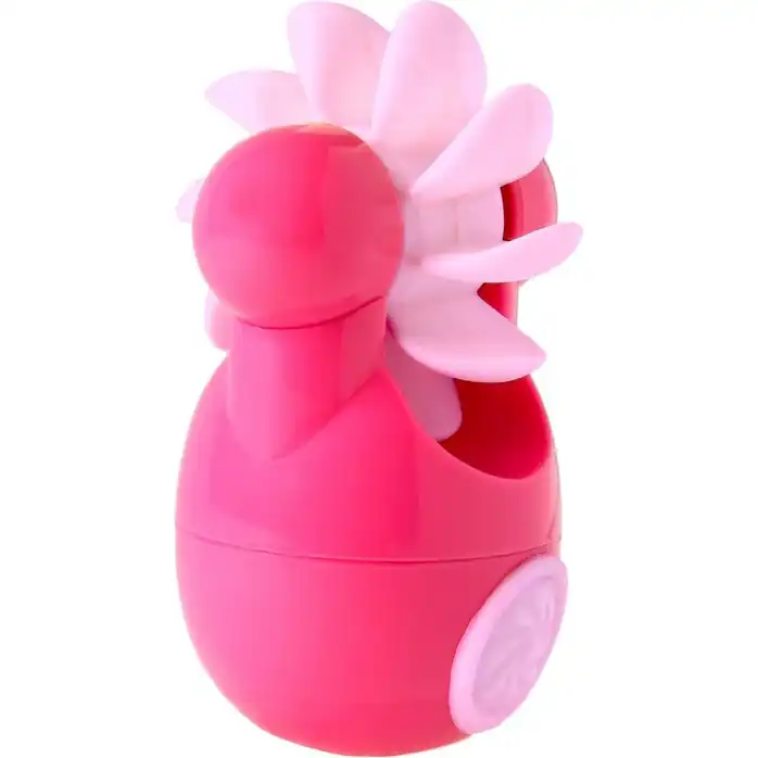 Розовый клиторальный стимулятор Sqweel Go Pink
