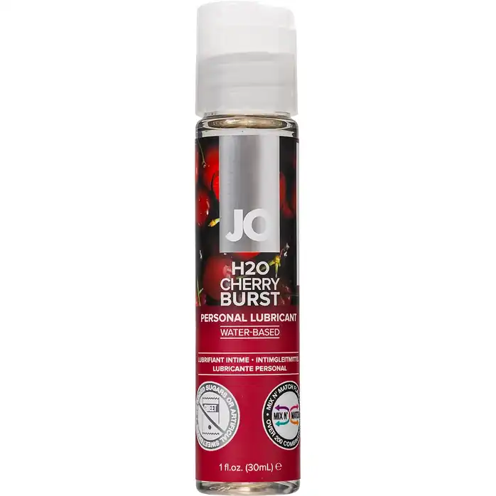 Ароматизированный лубрикант JO Flavored Cherry - 30 мл - JO H2O Flavors