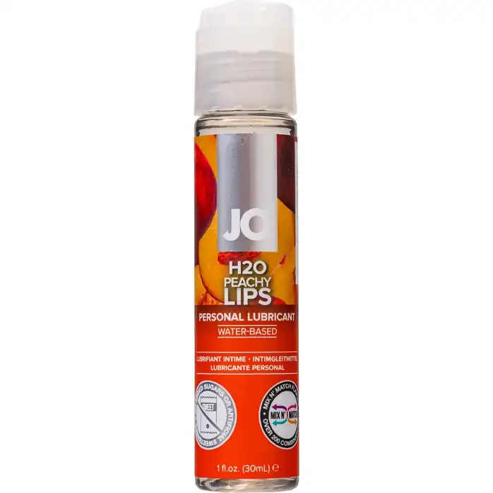 Лубрикант с ароматом персика JO Flavored Peachy Lips - 30 мл - JO H2O Flavors