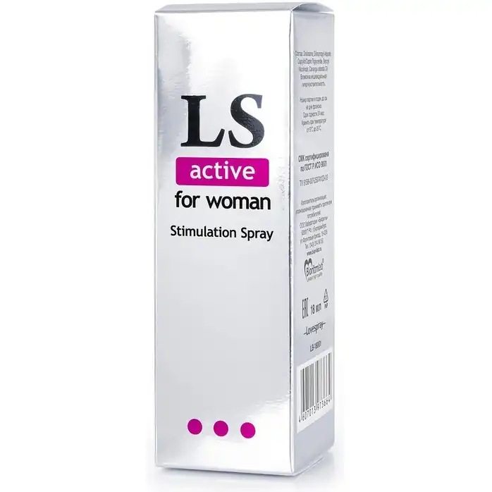 Спрей-стимулятор для женщин Lovespray Active Woman - 18 мл - Серия LoveSpray. Фотография 3.