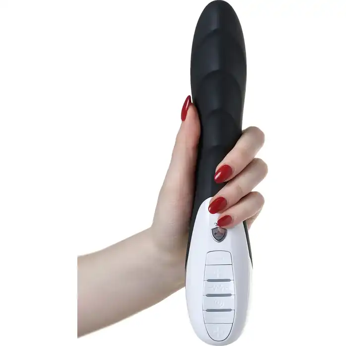 Вибратор с электростимуляцией Sizzling Simon - 27 см. Фотография 5.