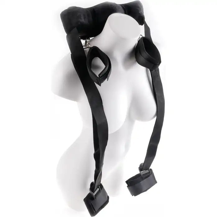Фиксатор для рук и ног Position Master With Cuffs - Fetish Fantasy Series. Фотография 4.