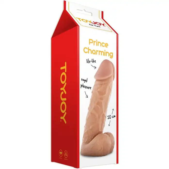 Фаллоимитатор PRINCE CHARMING DONG FLESH - Classics. Фотография 2.
