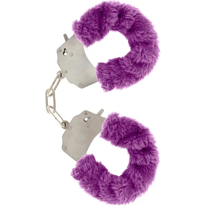 Меховые наручники FURRY FUN CUFFS PURPLE PLUSH - Classics