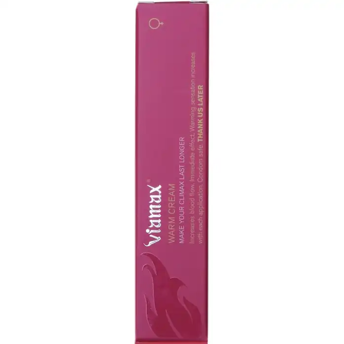 Согревающий крем для женщин Viamax Warm Cream - 15 мл. Фотография 3.