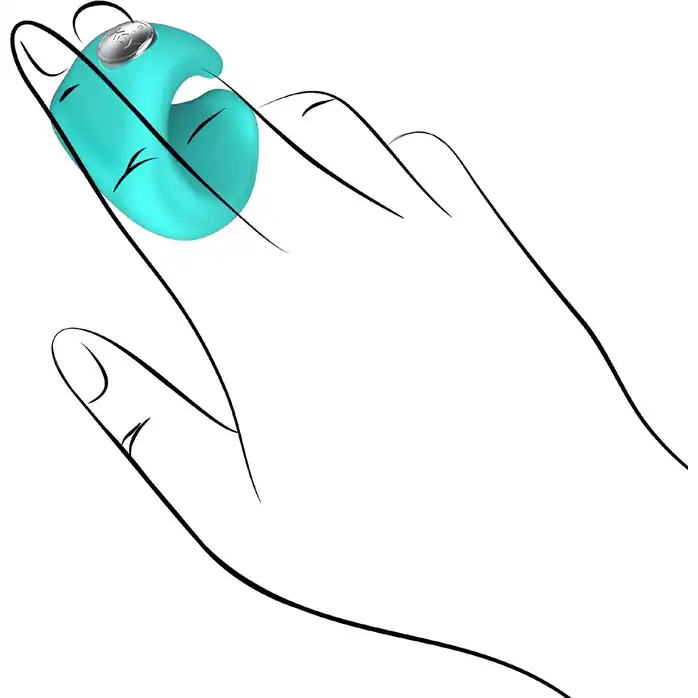 Бирюзовый вибро-перстень PYXIS - Key