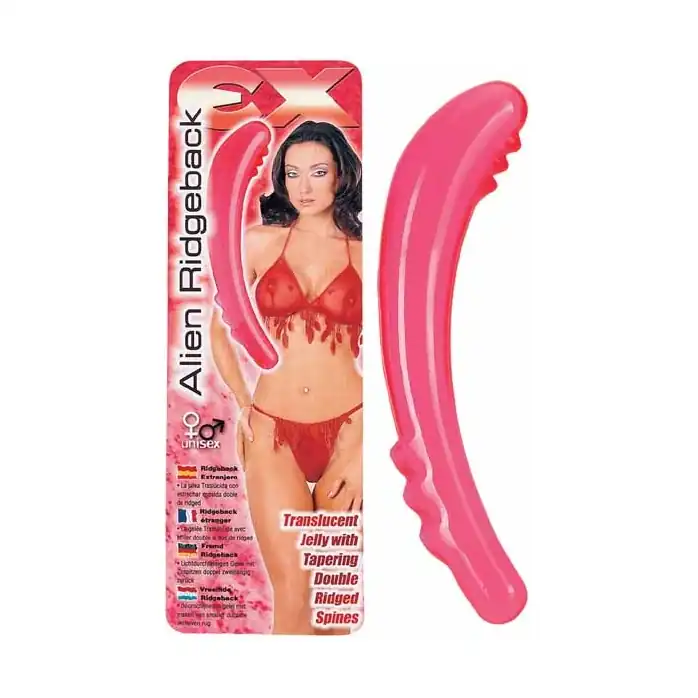 Розовый стимулятор Double Ended Dongs - 16,5 см