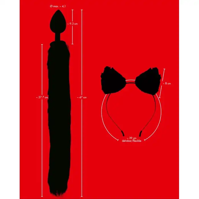 Игровой набор Pet Play Plug Ears - Bad Kitty. Фотография 7.