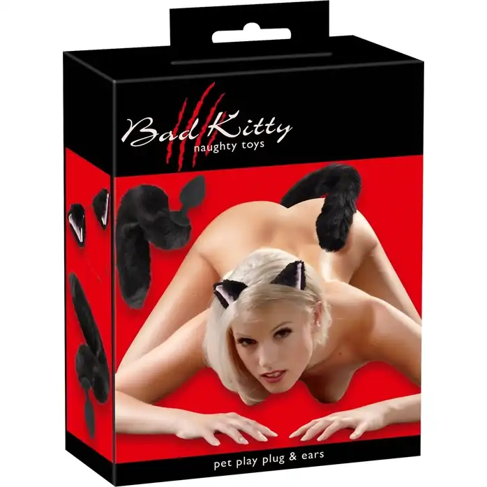 Игровой набор Pet Play Plug Ears - Bad Kitty. Фотография 8.