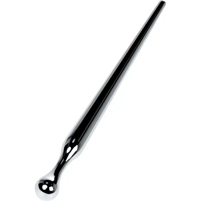 Серебристый уретральный плаг-игла TOYFA Metal - 10 см - Metal. Фотография 2.