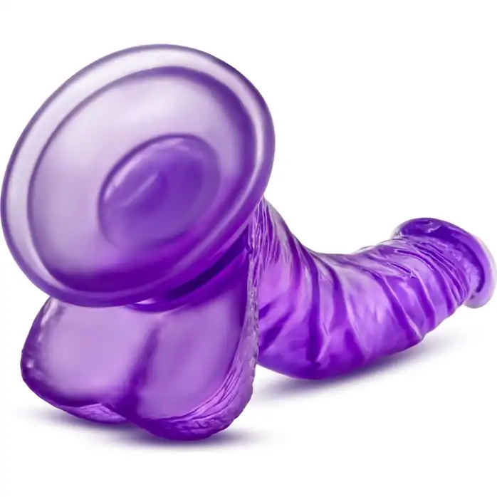 Фиолетовый фаллоимитатор Sweet n Hard 7 - 21,6 см - B Yours. Фотография 3.