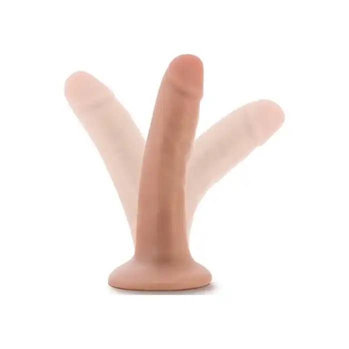Телесный фаллоимитатор 5.5 Inch Silicone Dildo - 14 см. - Silicone Willy s. Фотография 3.