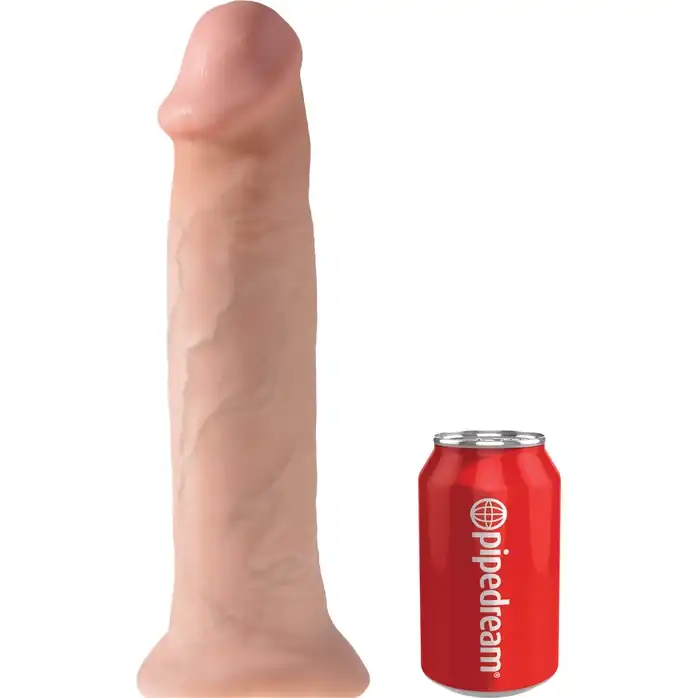 Телесный фаллоимитатор-гигант на присоске 14 Cock - 36 см - King Cock. Фотография 2.