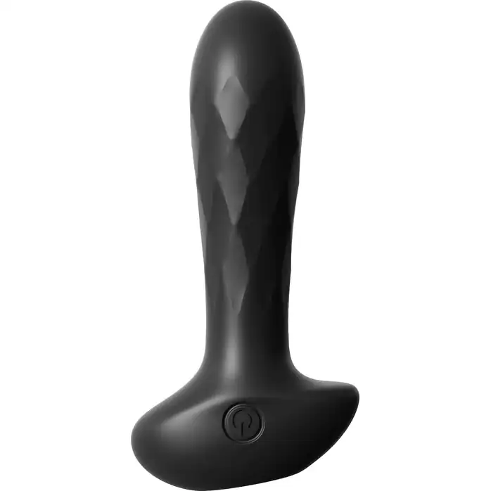 Анальный перезаряжаемый вибромассажер Silicone Anal Teaser - 11,9 см - Anal Fantasy Elite Collection