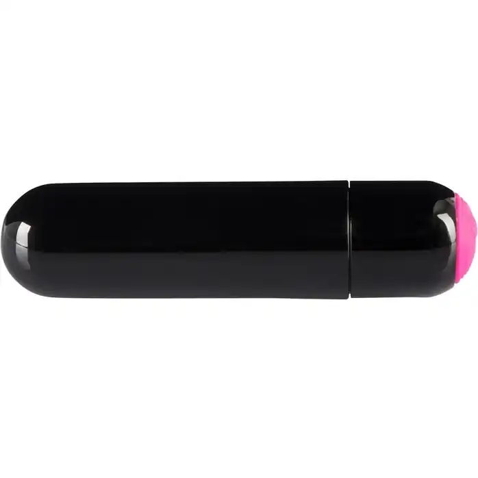Черная перезаряжаемая вибропуля Rechargeable Vibrobullet - 9 см - You2Toys. Фотография 3.