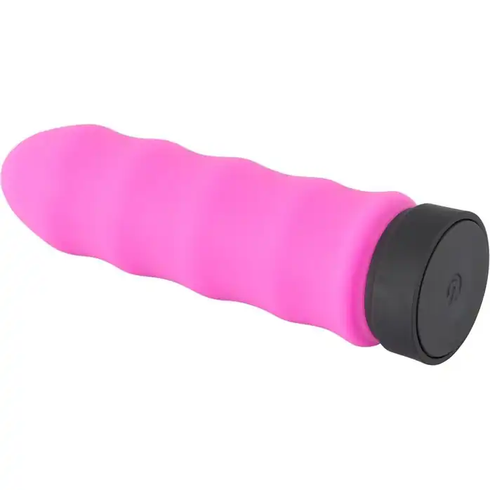 Розовый мини-вибратор Power Vibe Wavy - 9,7 см - You2Toys. Фотография 3.