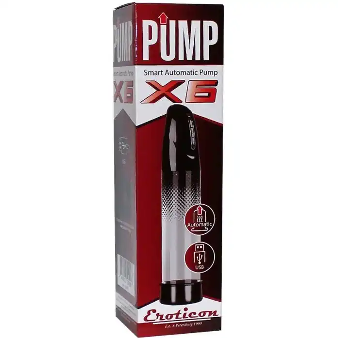 Вакуумная помпа Eroticon PUMP X6 с эффектом памяти. Фотография 2.