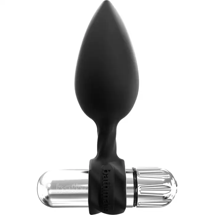 Набор из 3 анальных плагов и вибропули Bathmate Anal Training Plugs VIBE - Аксессуары. Фотография 3.