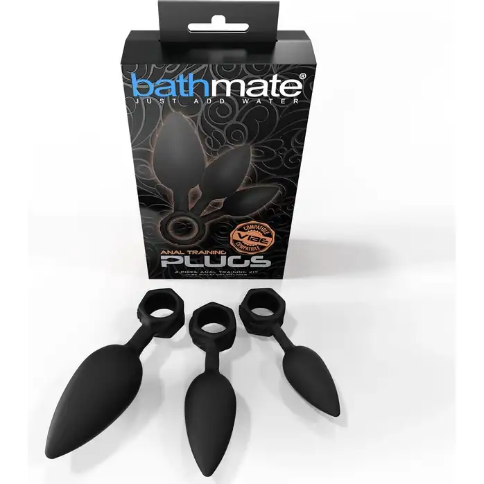 Набор анальных плагов Bathmate Anal Training Plugs - Аксессуары. Фотография 4.