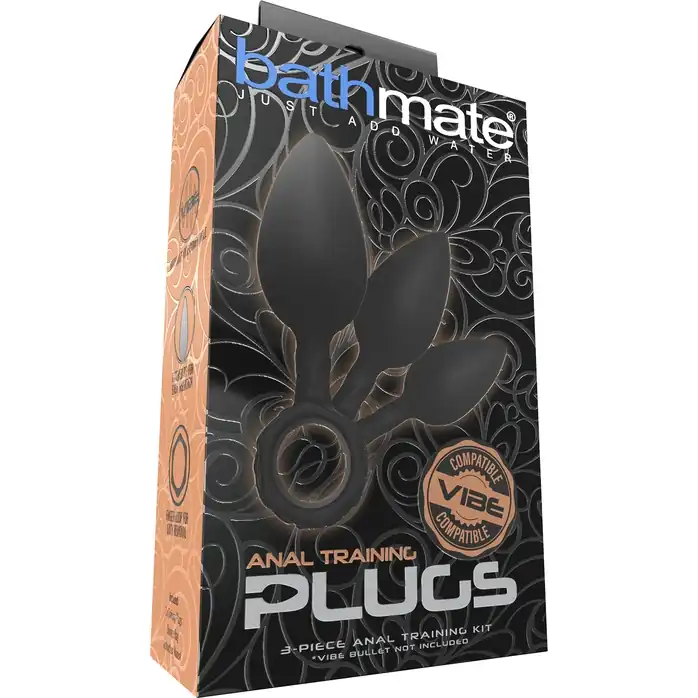 Набор анальных плагов Bathmate Anal Training Plugs - Аксессуары. Фотография 6.