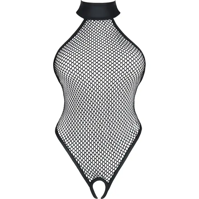 Боди Harmonia из сетки с доступом и металлическим декором - Dark Desire collection. Фотография 5.