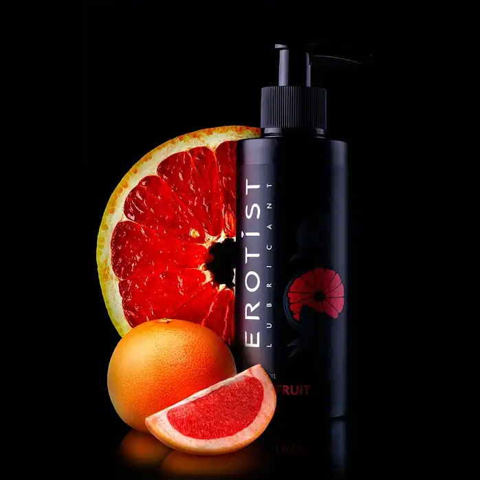 Массажное масло Erotist GRAPEFRUIT с ароматом грейпфрута - 150 мл. Фотография 4.