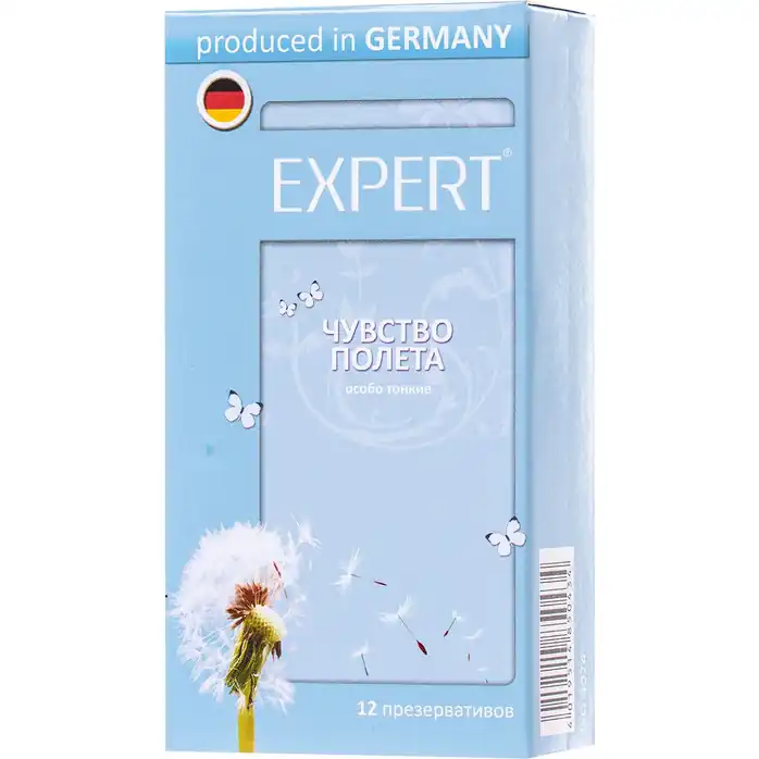 Супертонкие презервативы Expert Чувство полета - 12 шт
