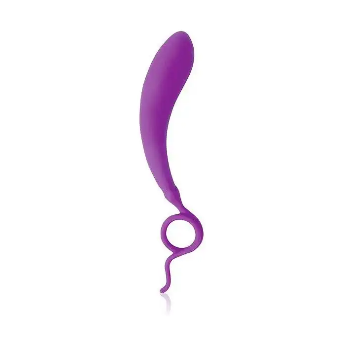 Фиолетовый стимулятор G-точки COSMO - 12 см - COSMO