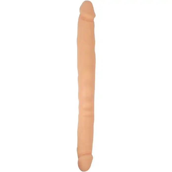 Телесный двойной фаллоимитатор Erowoman - 30 см - EROWOMAN-EROMAN