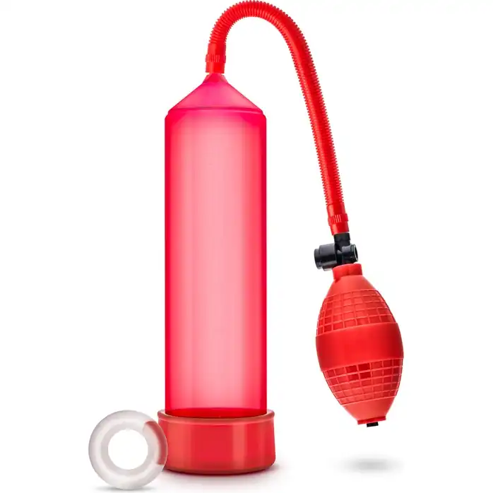 Красная вакуумная помпа VX101 Male Enhancement Pump - Performance. Фотография 2.