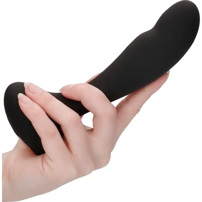 Черный вибростимулятор точки G Finesse - 17,5 см - Elegance. Фотография 3.