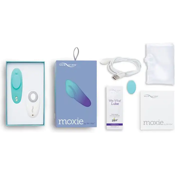 Мятный вибромассажер для стимуляции клитора Moxie. Фотография 4.