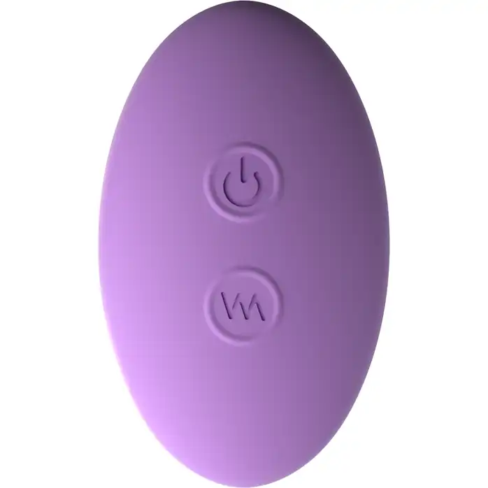 Фиолетовый компактный вибростимулятор Remote Silicone Please-Her - Fantasy For Her. Фотография 3.