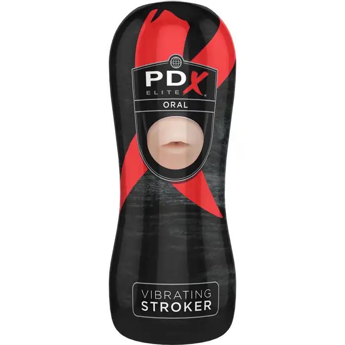 Мастурбатор-ротик Vibrating Oral Stroker - PDX Elite. Фотография 2.
