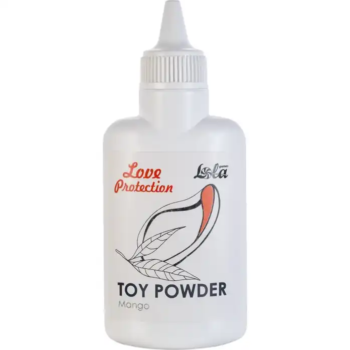 Пудра для игрушек Love Protection с ароматом манго - 30 гр - Love Protection