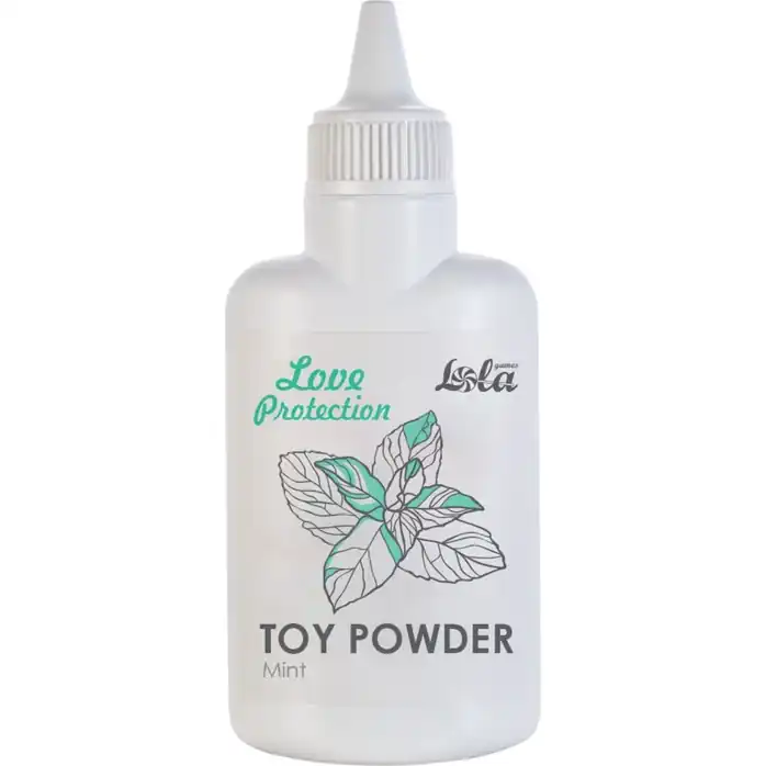 Пудра для игрушек Love Protection с ароматом мяты - 30 гр - Love Protection