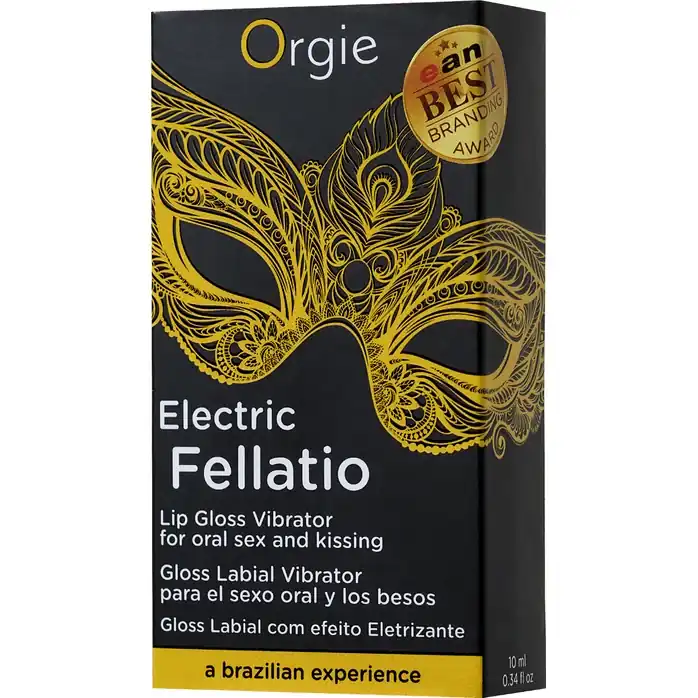 Блеск для губ с виброэффектом Orgie Sexy Vibe Electric Fellatio - 10 мл. Фотография 3.